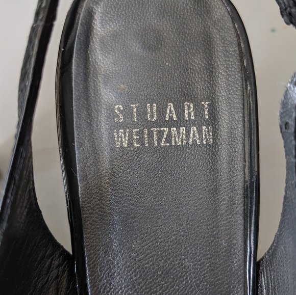 STUART WEITZMAN Pointy Toe Sling back heels - Picture 2 of 8